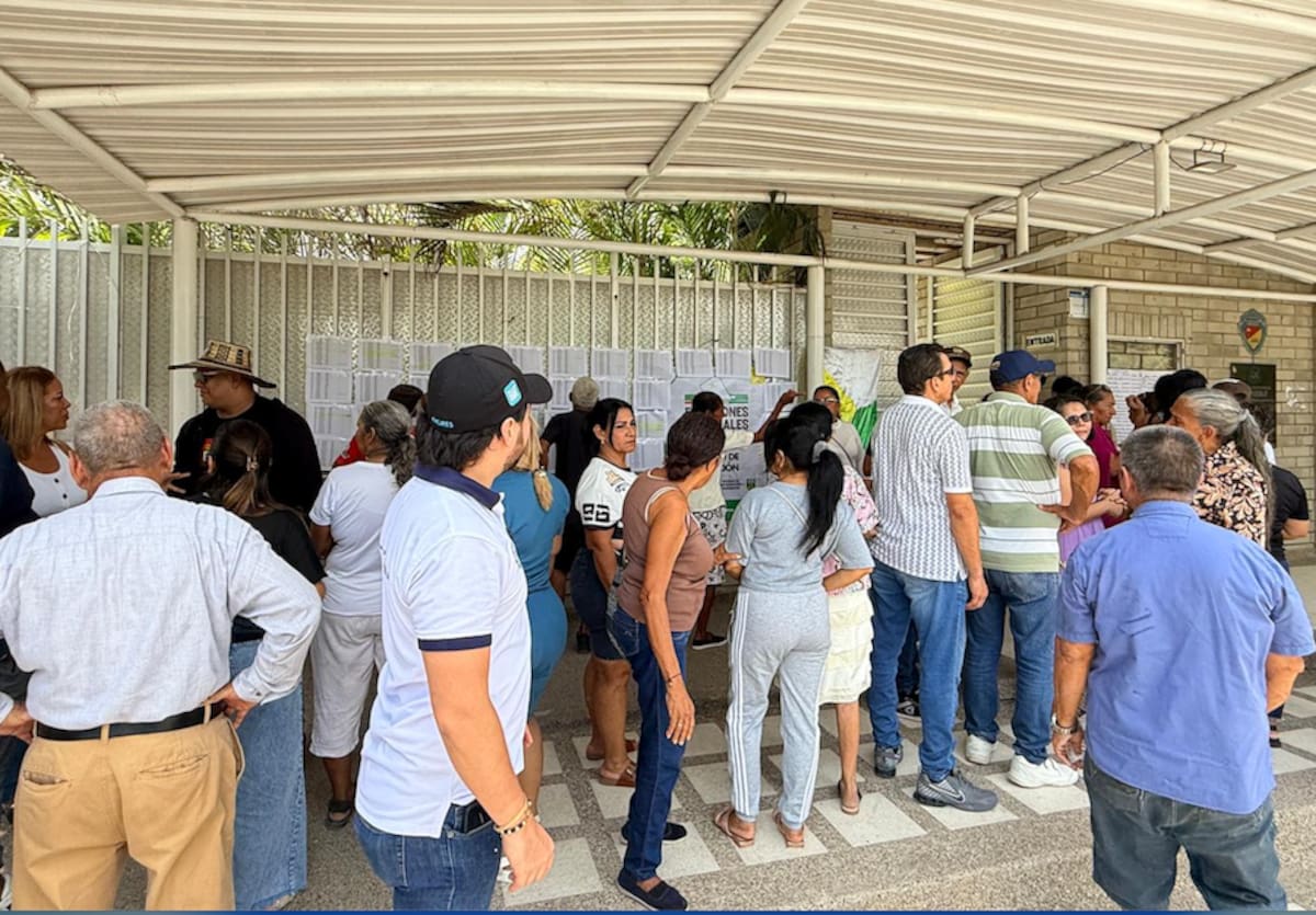 Más de 34.379 ciudadanos ejercieron su derecho al voto para elegir a los dignatarios comunales de sus barrios y comunidades de Barranquilla.// Cortesía Alcaldía de Barranquilla.