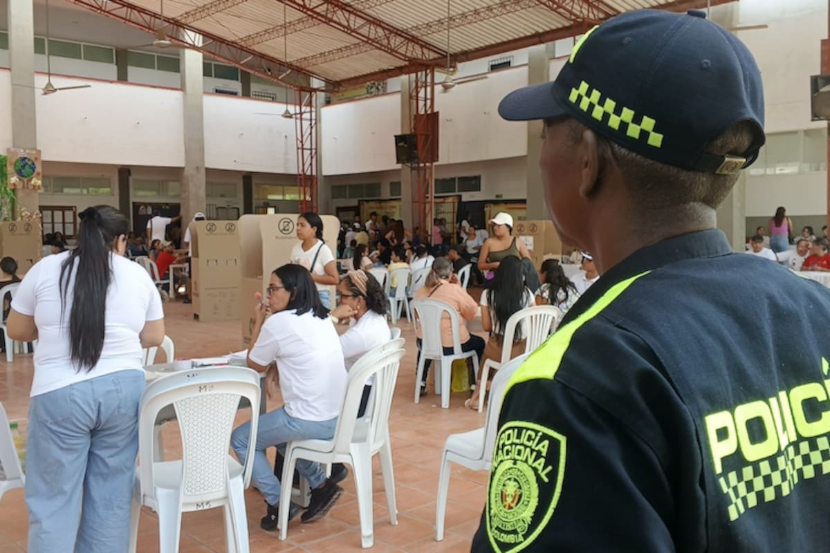 Este es el balance de la Policía sobre las elecciones en el Atlántico