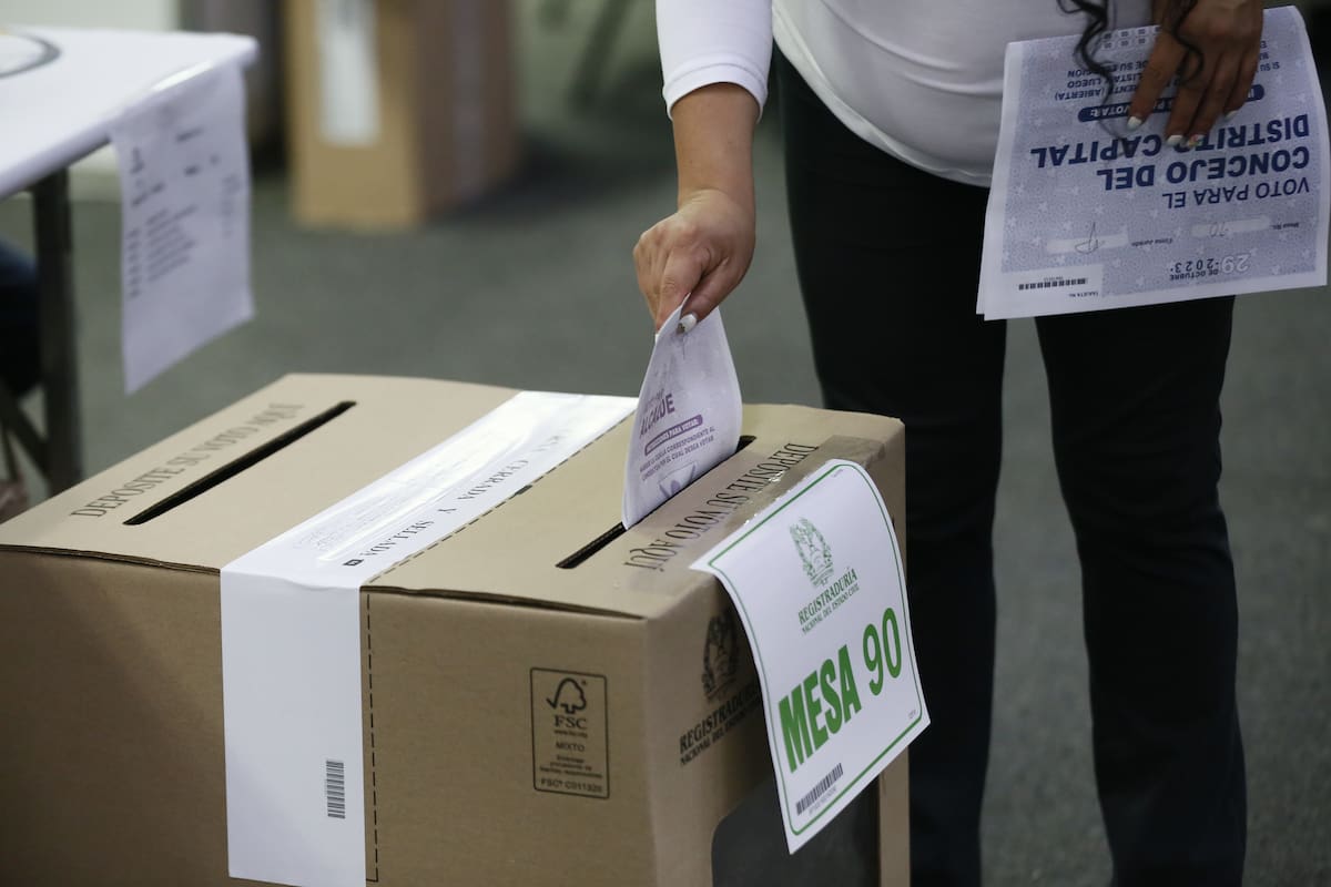 Elecciones en Colombia. // Foto: Colprensa.