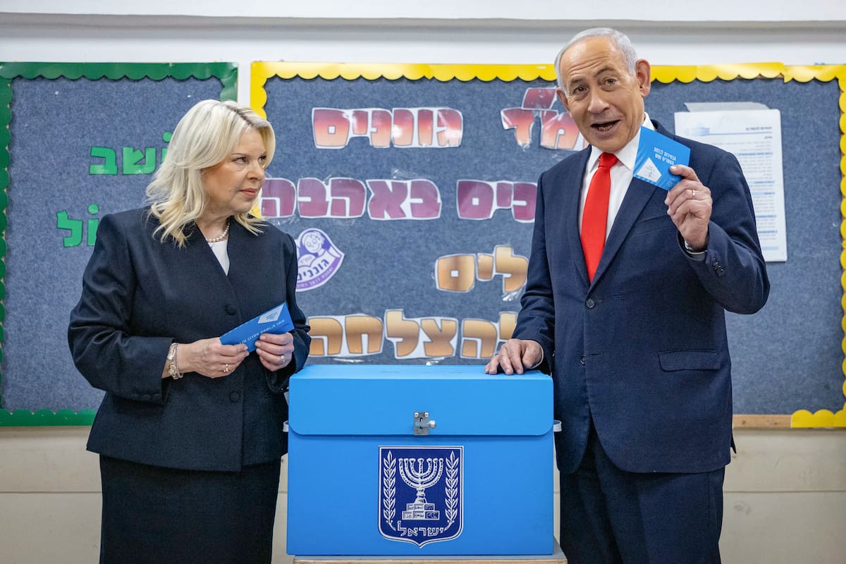 Benjamín Netanyahu se juega su futuro político este martes en las urnas