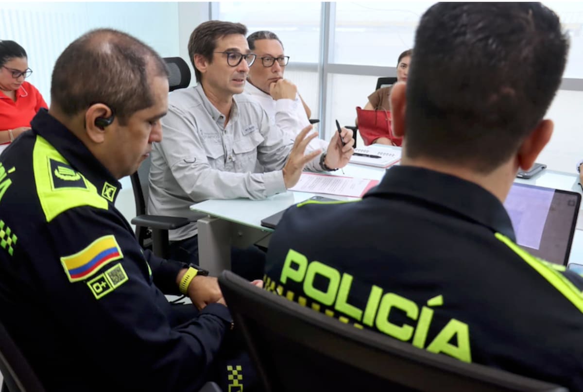 El secretario del Interior del Atlántico, José Antonio Luque, dijo que se han realizado 22 comités de seguimiento electoral para coordinar acciones logísticas, de seguridad y prevención.//Cortesía Gobernación del Atlántico.
