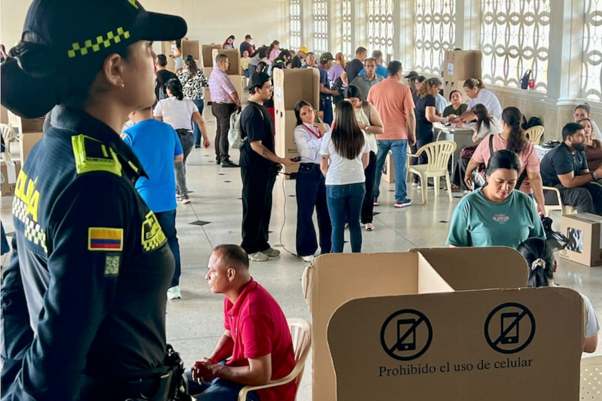 Con 1.395 uniformados Policía garantizará seguridad en elecciones en Atlántico