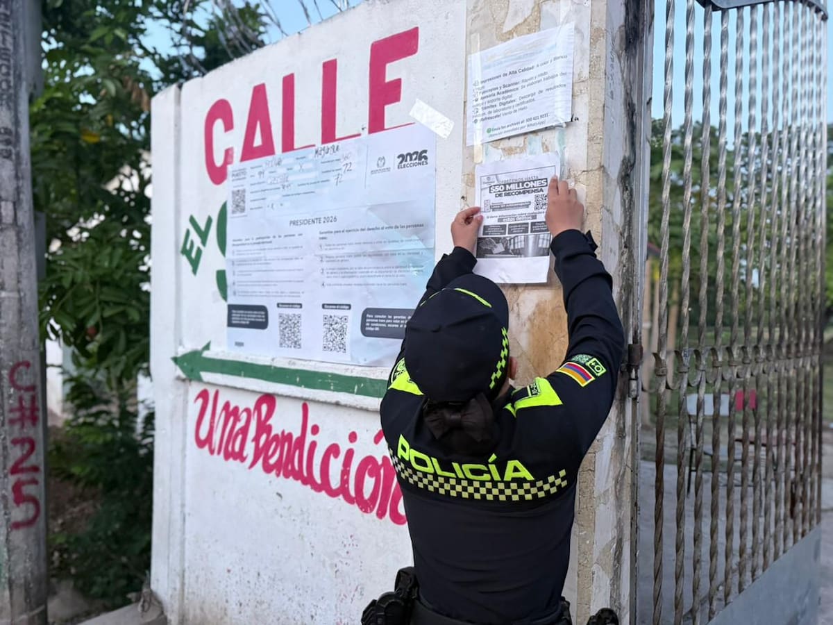 Elecciones Presidenciales en Bolívar: así se desplegó el operativo policial. // Foto: cortesía Policía Nacional.