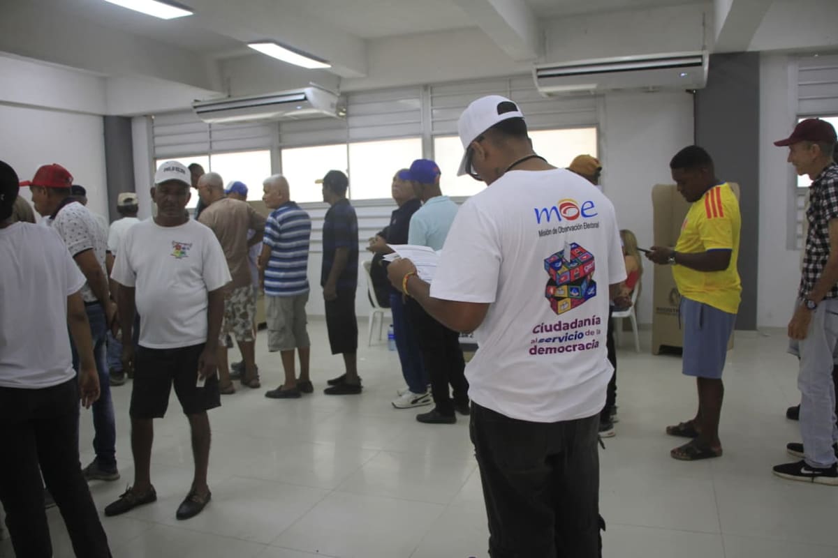 Elecciones presidenciales en Cartagena. // Foto: Julio Castaño - El Universal