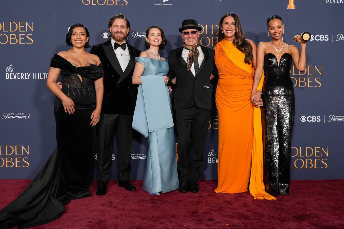 Elenco de la película Emilia Pérez. //Foto: tomada de internet.