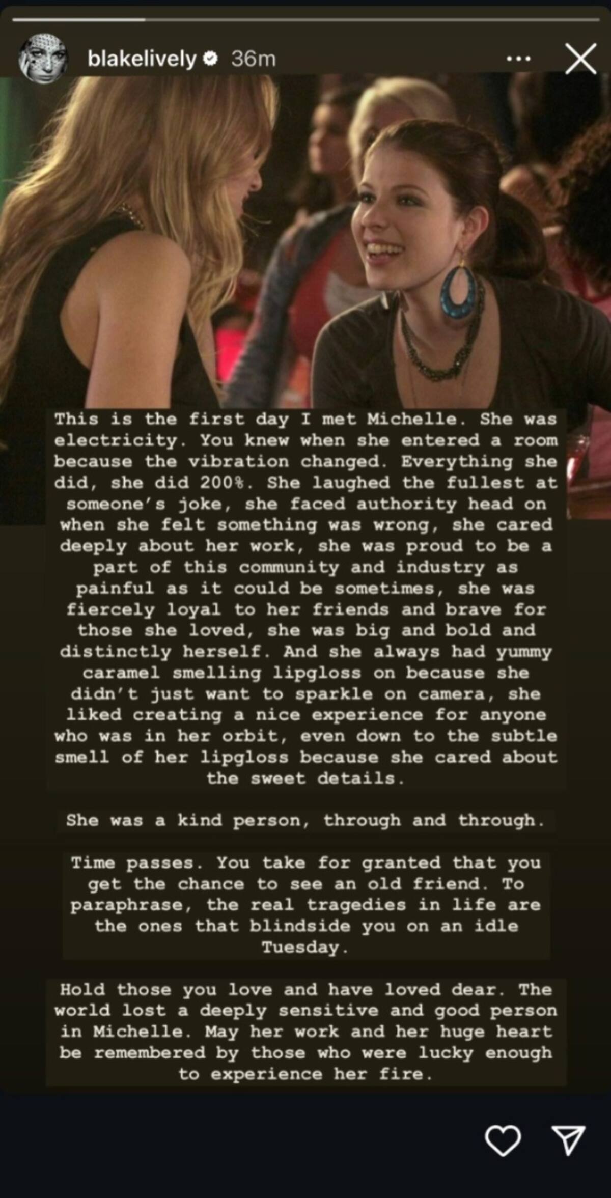 El elenco de Gossip Girl se ha manifestado tras la trágica muerte de Michelle Trachtenberg. //Foto: redes sociales.