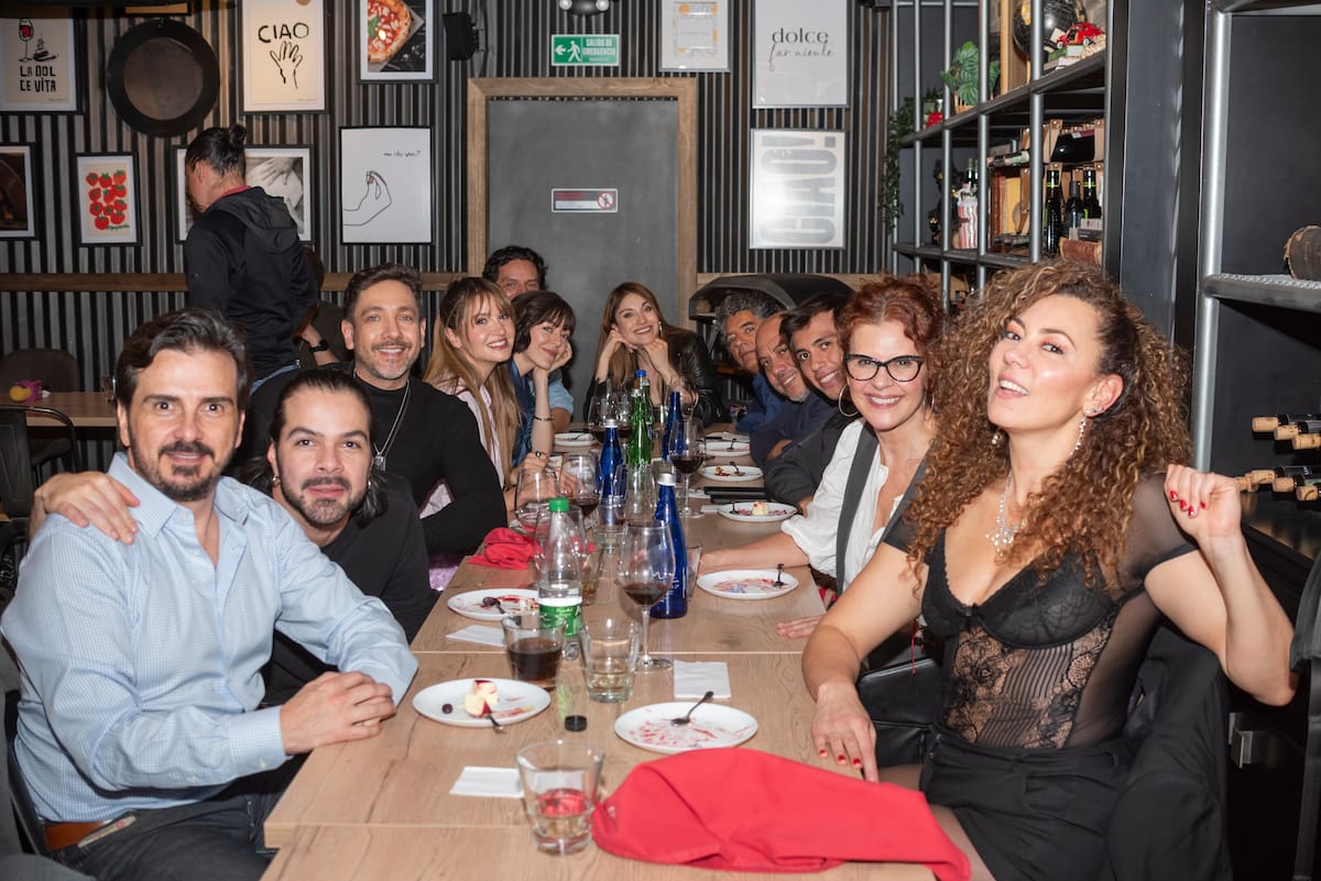 Elenco de La Influencer en el lanzamiento oficial en Bogotá. // Cortesía Caracol Televisión