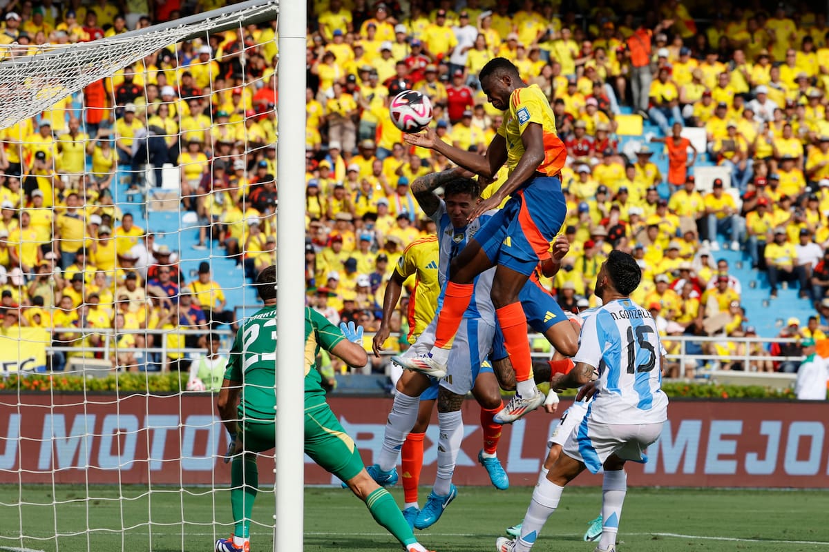 Con la victoria ante Argentina, así queda Colombia en la tabla