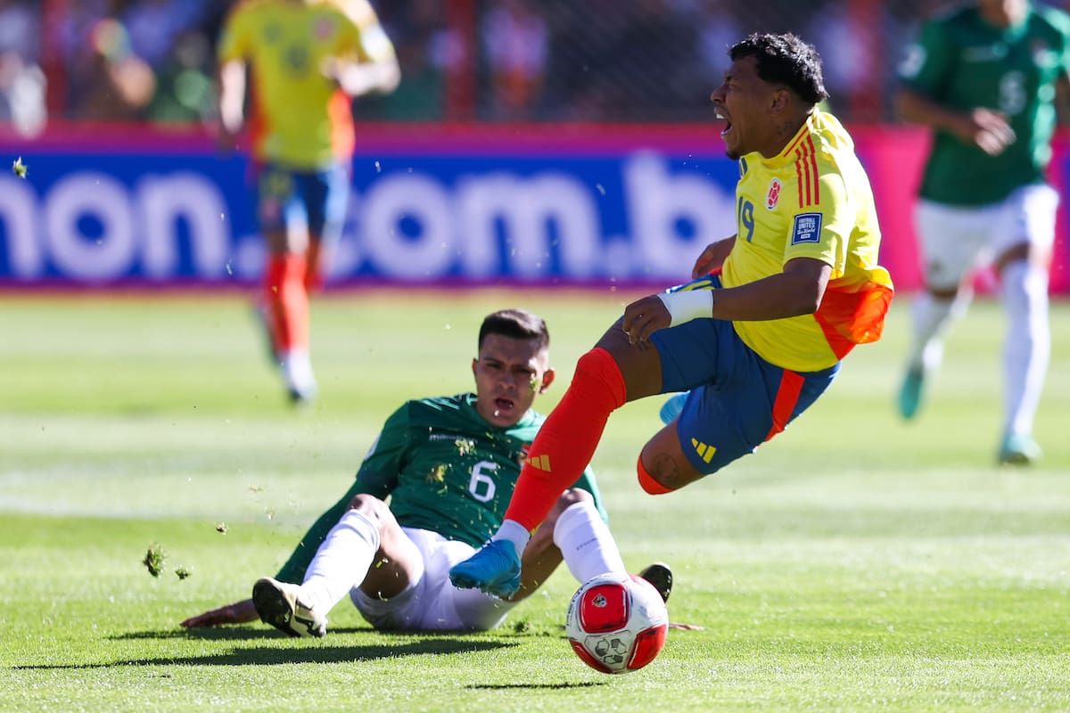 Roger Martínez no será parte del Mundial 2026 con la Selección Colombia. //Foto, EFE: Luis Gandarillas