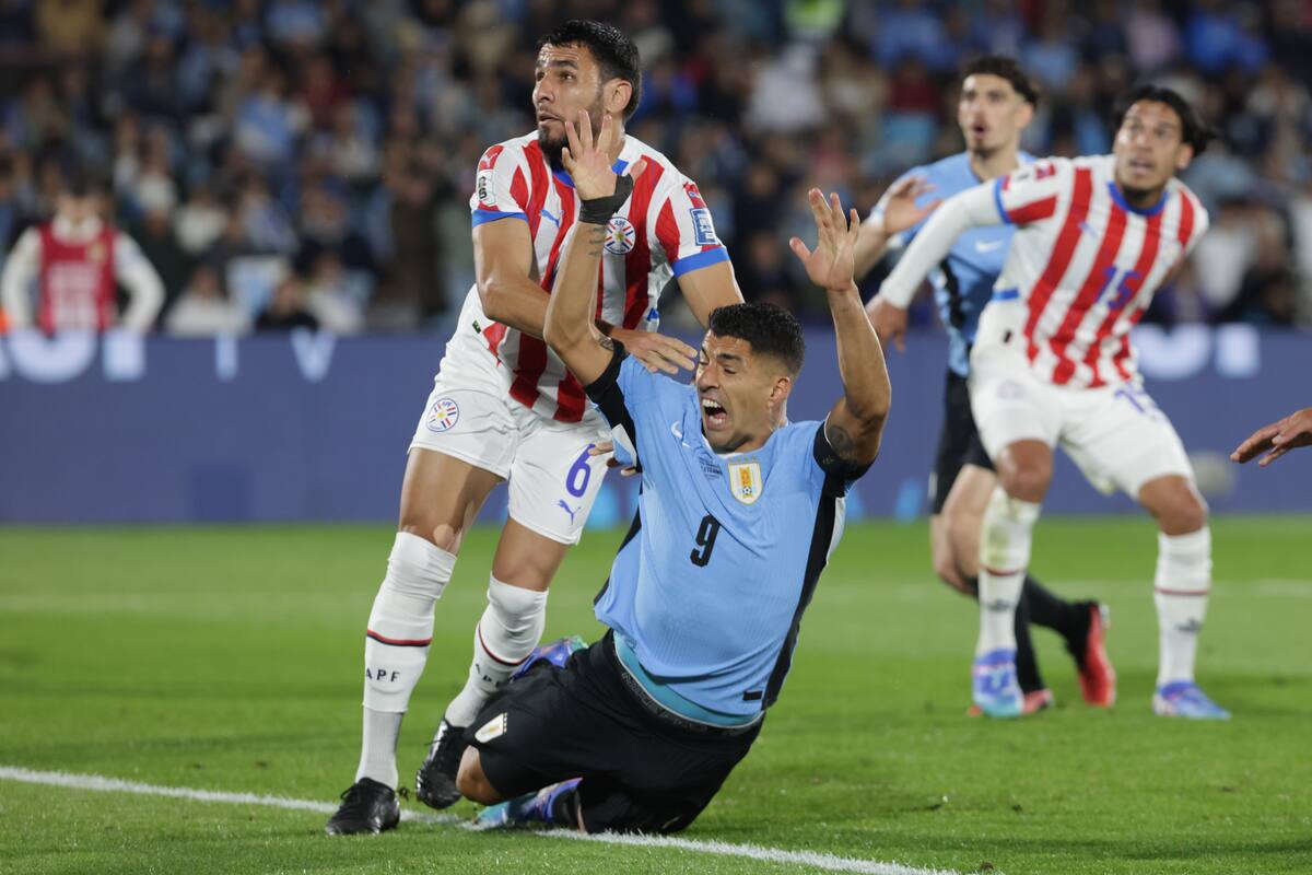 Uruguay empató con Paraguay en la fecha 7 de las Eliminatorias. //EFE