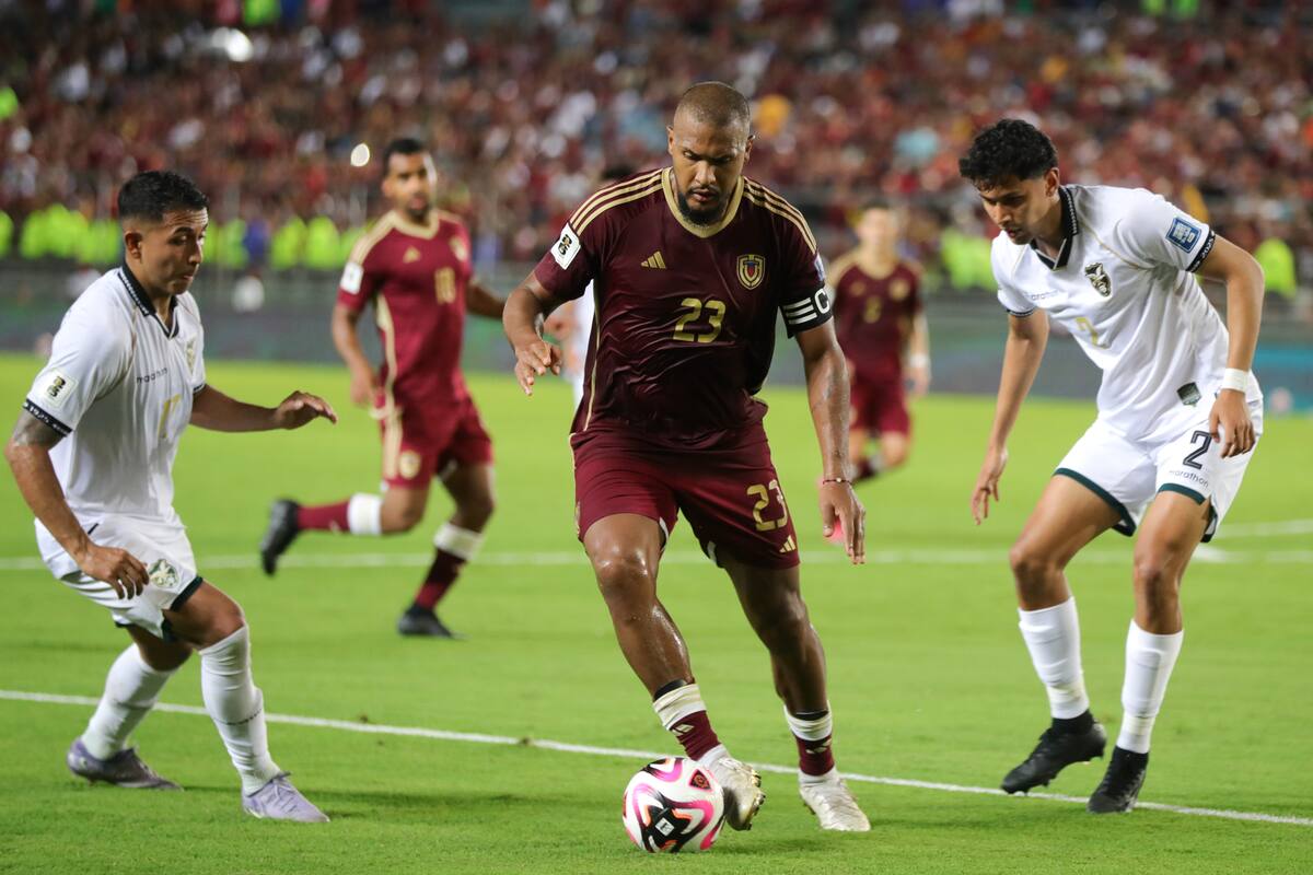 Venezuela buscará la sorpresa en suelo argentino. //Foto, EFE: Ronald Peña