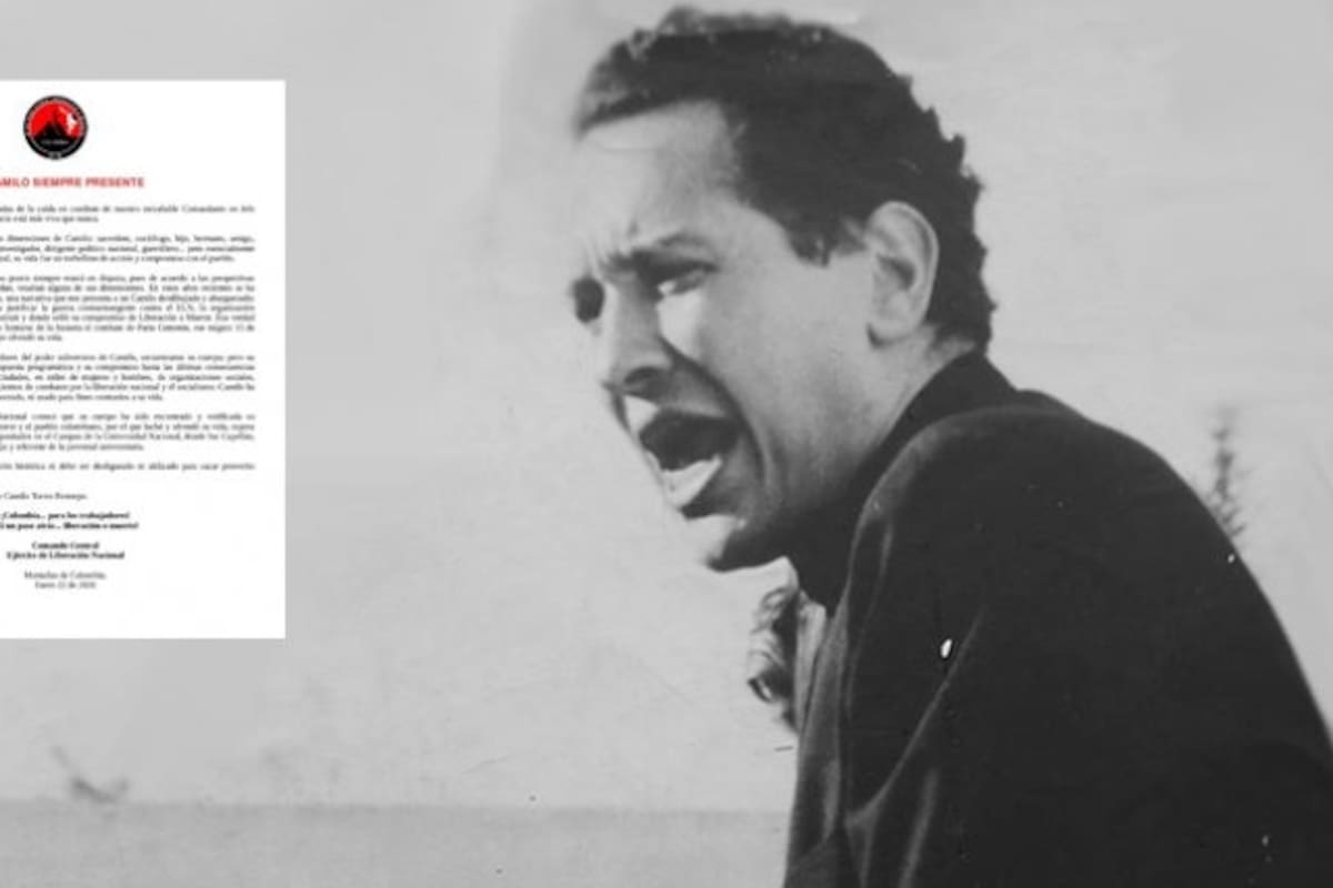 El ELN asegura haber hallado los restos de Camilo Torres, el “cura guerrillero”