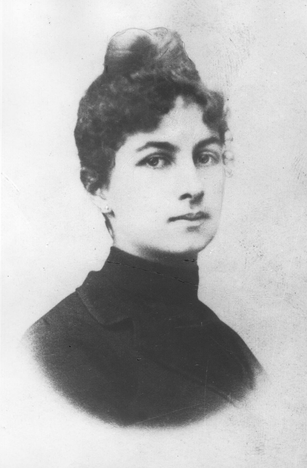 Elvira Silva, hermana del poeta José Asunción Silva. //Cortesía.