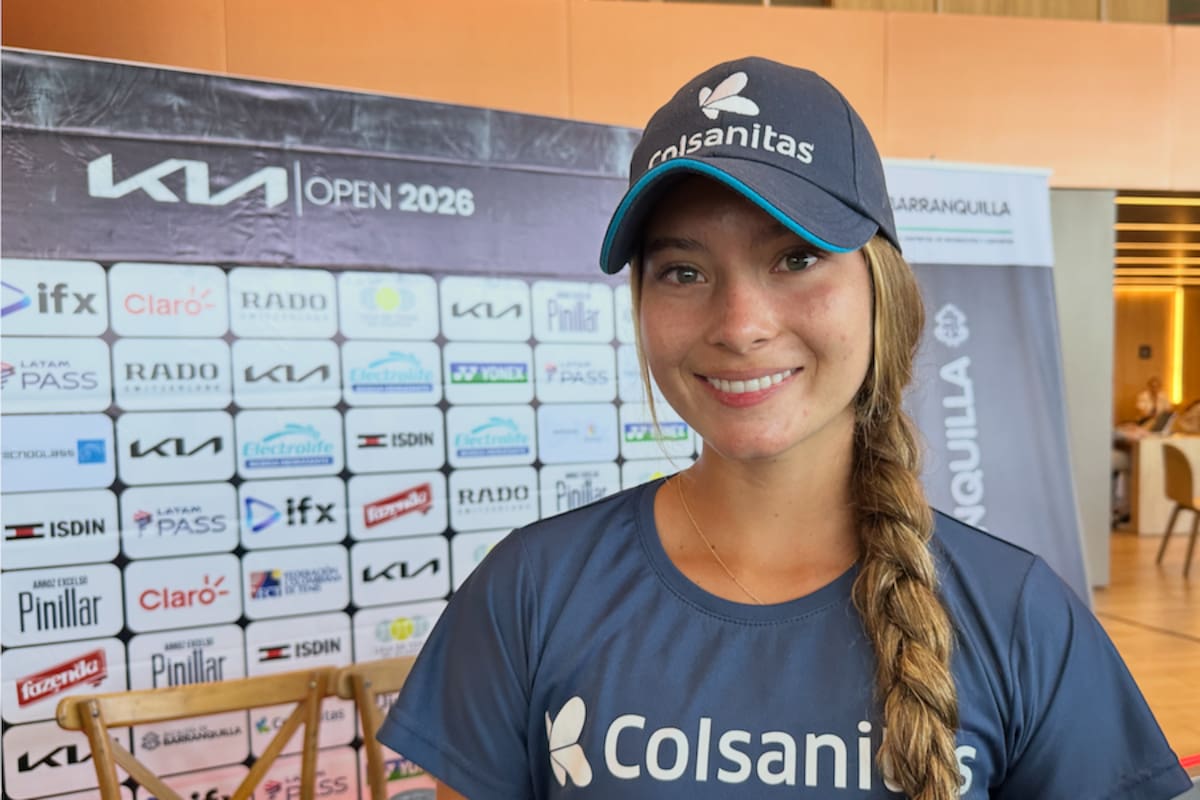 Emanuela Lares: una novata presente en el torneo Kia Open W125 Barranquilla 2026
