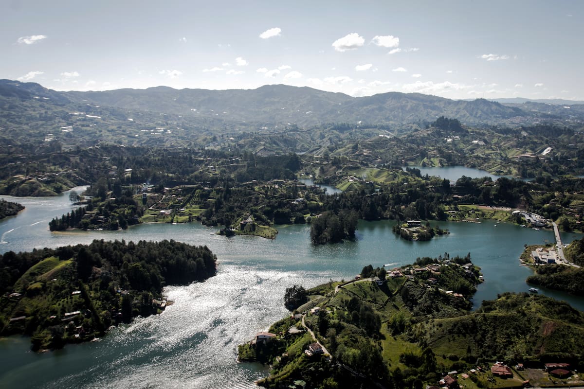 Imagen de ilustración. Embalse de Guatapé. // Foto: Colprensa.