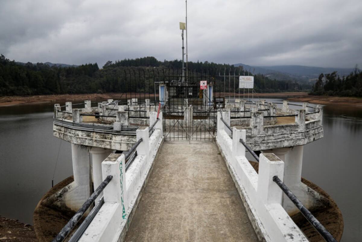Los embalses dedicados a la generación eléctrica en Clombia tienen niveles promedios inferiores al 50%. Su recuperación sería en octubre y noviembre. //Colprensa