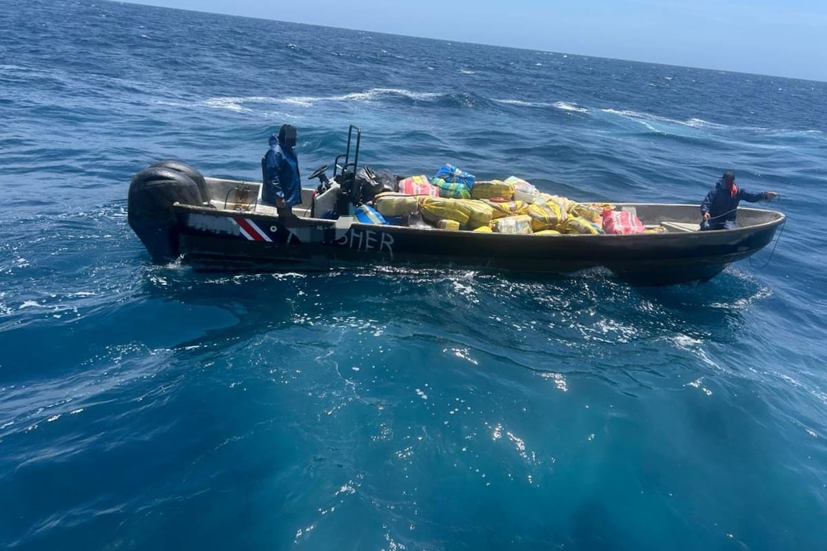 Armada de Colombia incauta droga con apoyo de Estados Unidos