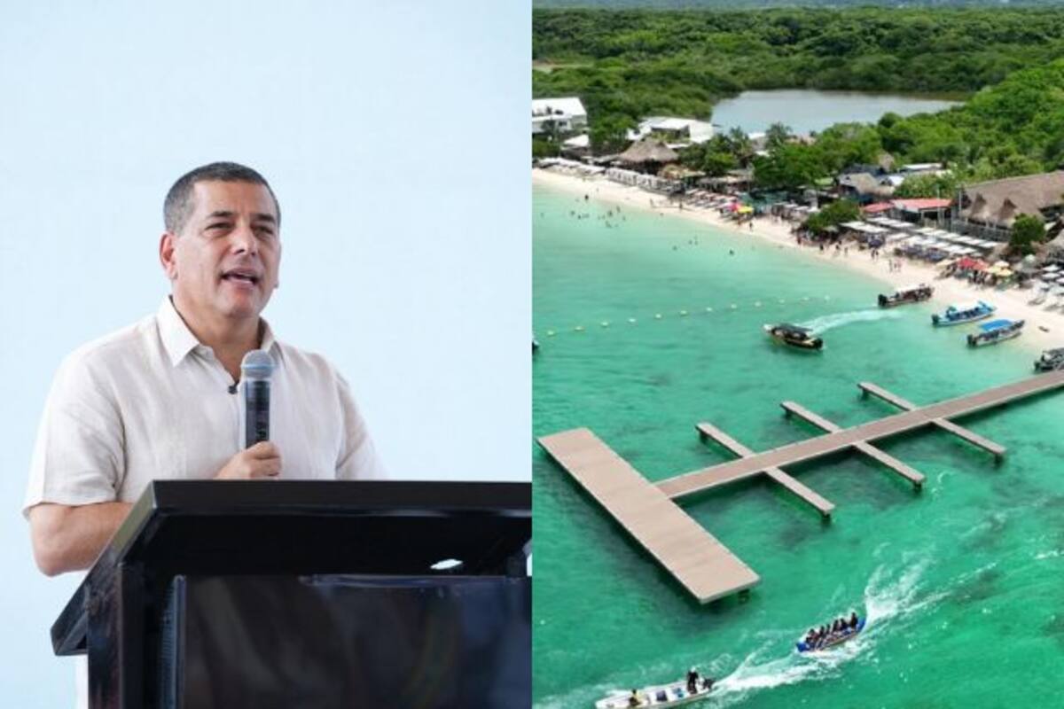 Alcalde revela fecha de entrega de embarcadero de Playa Blanca destruido por frente frío