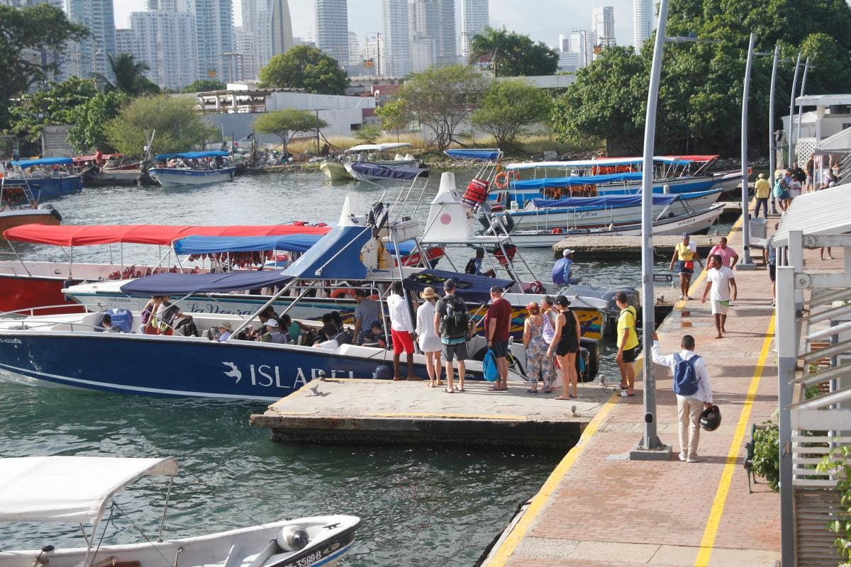 Puente de Reyes 2024: aumentó el transporte de pasajeros por vía marítima