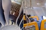 Así fue la emergencia en un vuelo de Ryanair que casi termina en tragedia por una ventanilla rota