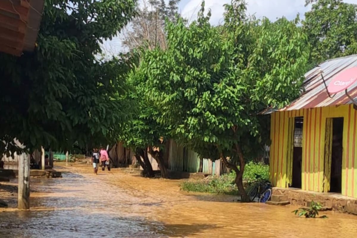 Emergencia en Tiquisio: creciente inunda viviendas y deja damnificados