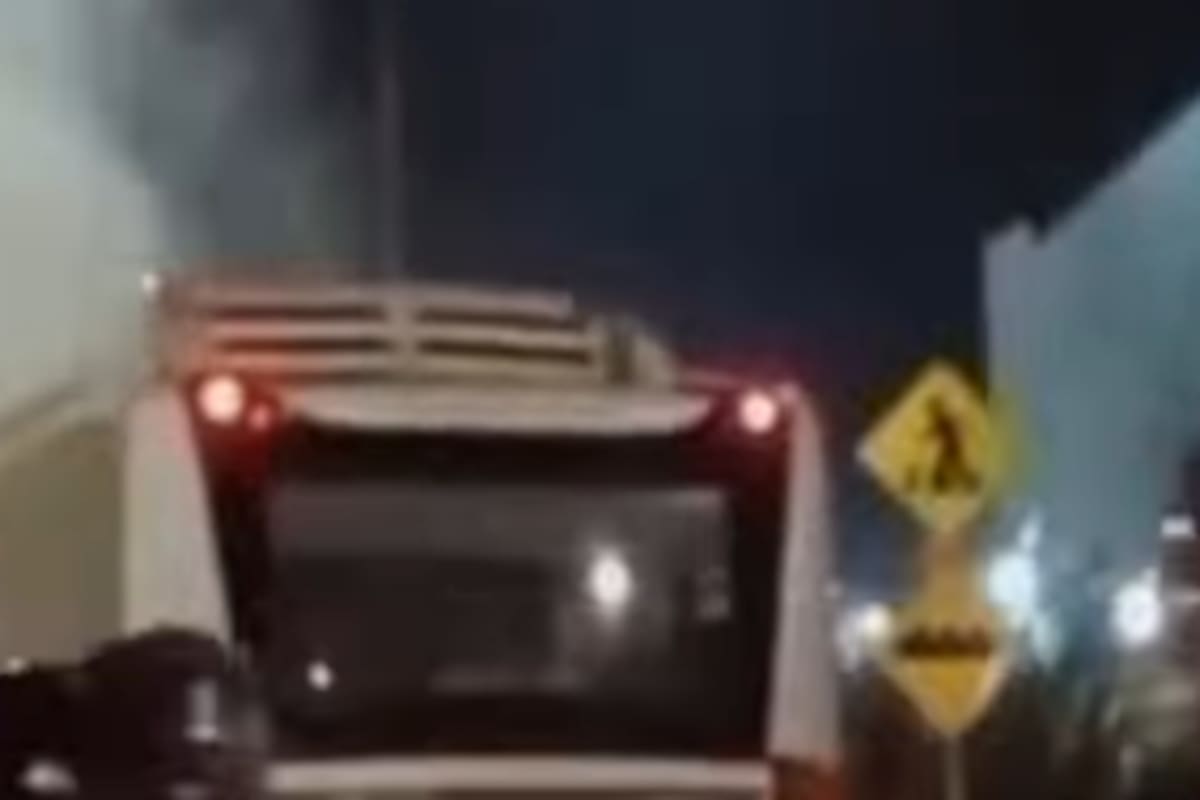 Video: emergencia en Transcaribe en Ronda Real alarma a usuarios