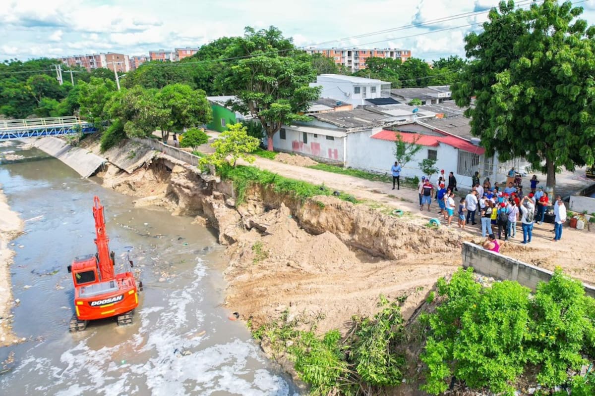 Autoridades del Atlántico priorizan mantenimiento de afectaciones por lluvias