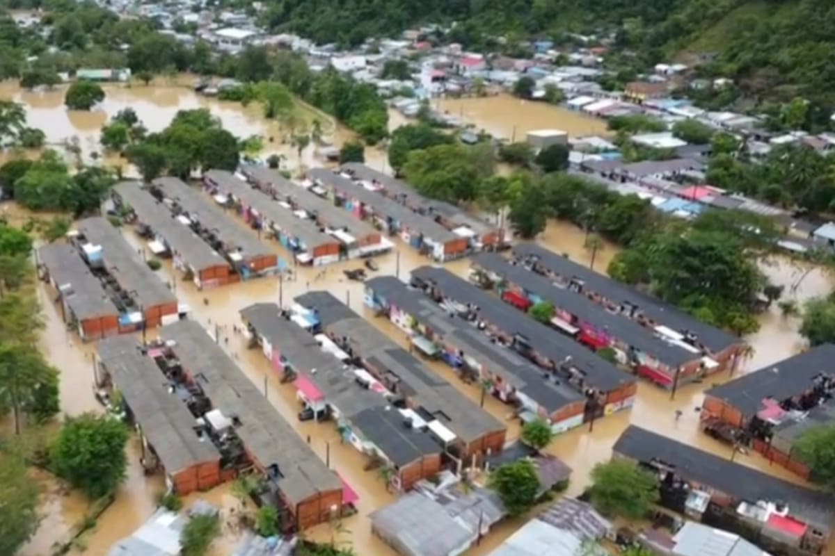 Alerta en Sur de Bolívar: 95% de Montecristo está bajo el agua