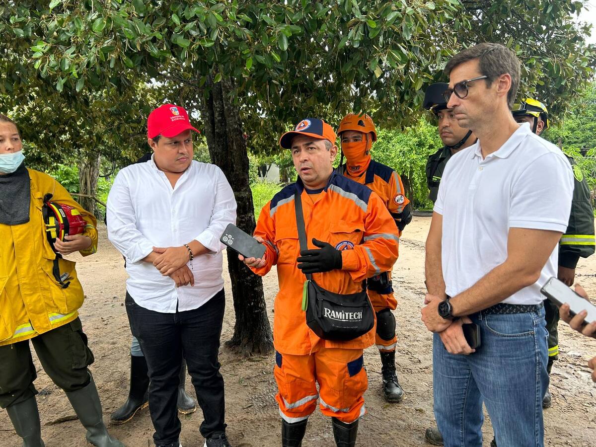 Los organismos de socorro del Atlántico están censando los municipios afectados por las lluvias para saber cuántos familias resultados afectadas.