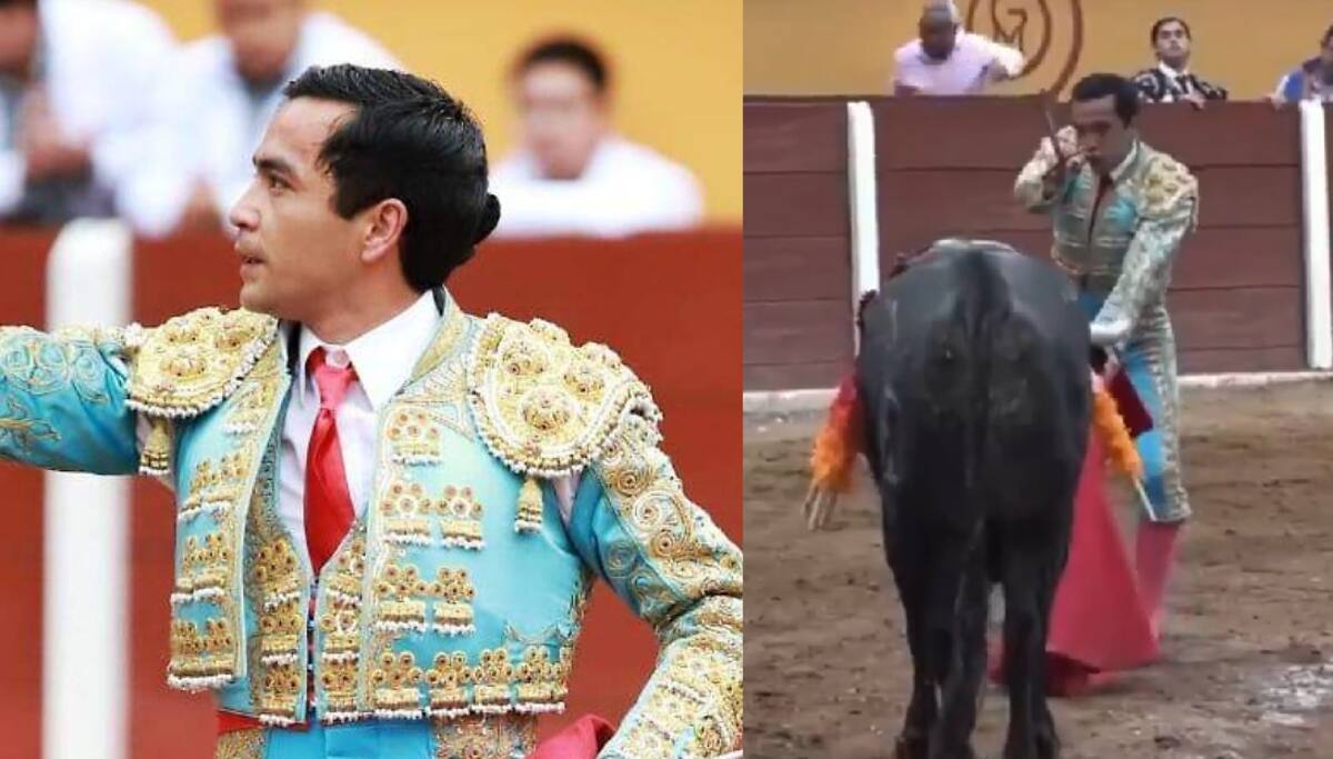 Emilio Macías, torero que sufrió grave cornada en México. // Foto de internet