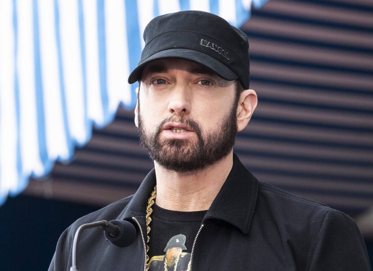 Eminem, rapero estadounidense. //EFE