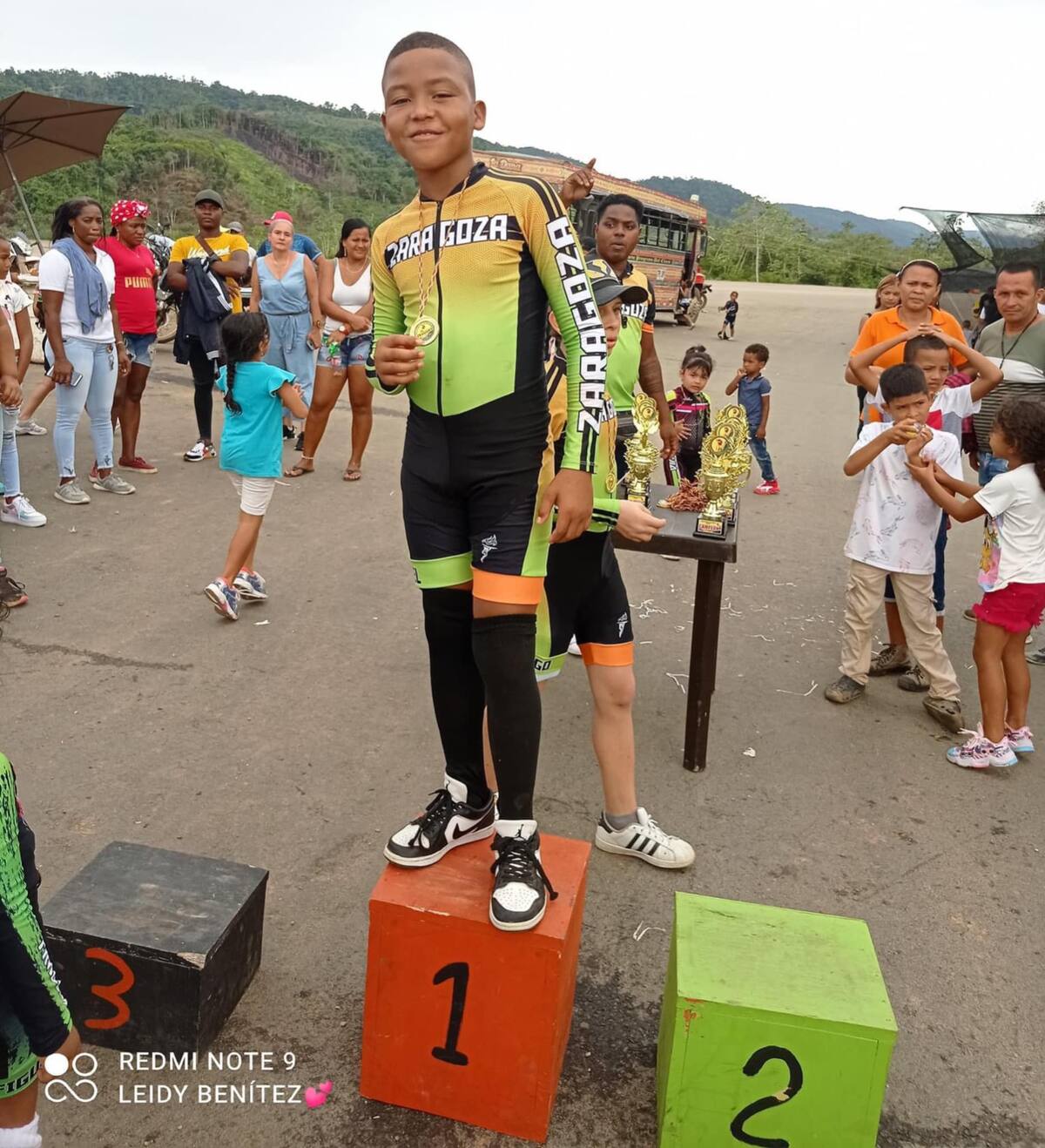 Emmanuel Gaviria Benítez, tenía 14 años de edad.