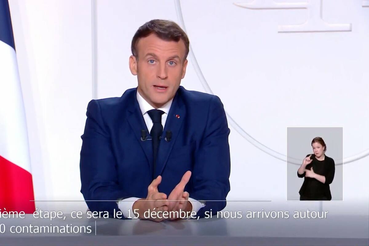 Macron defiende adelanto de elecciones en Francia