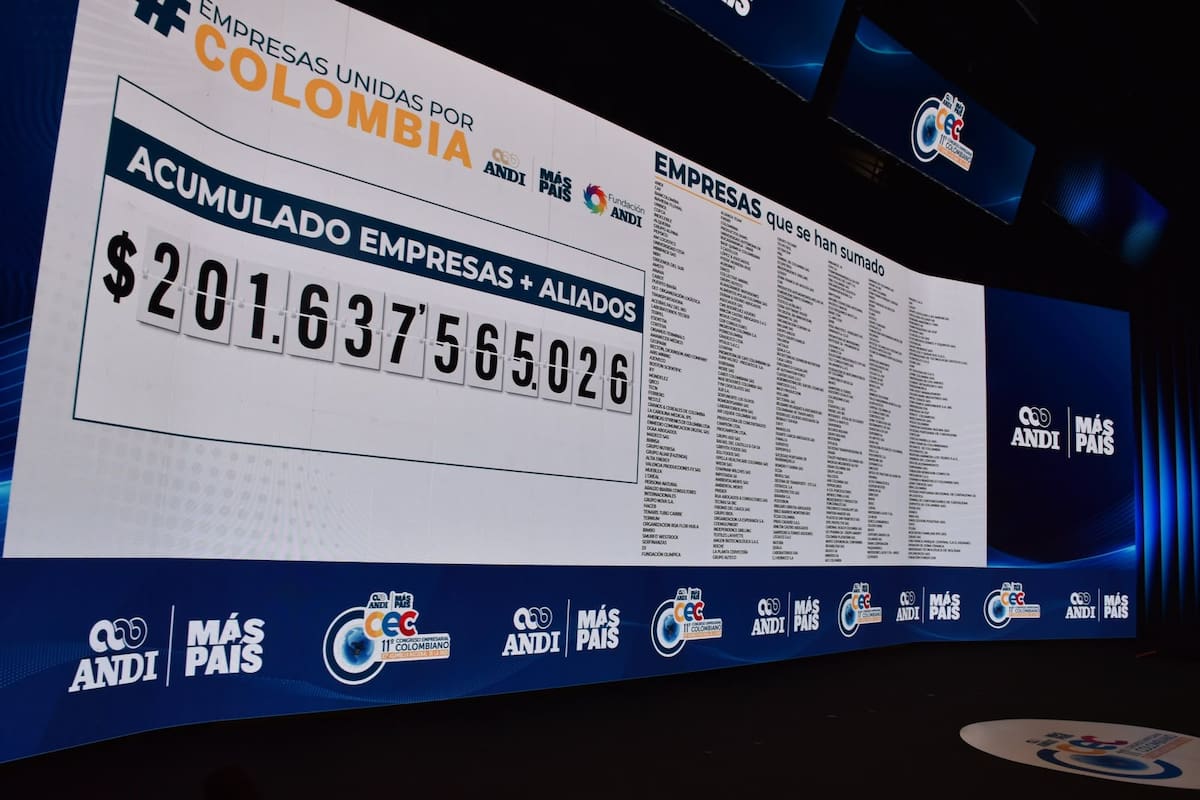 “Empresas Unidas por Colombia” recaudó más de $200 mil millones
