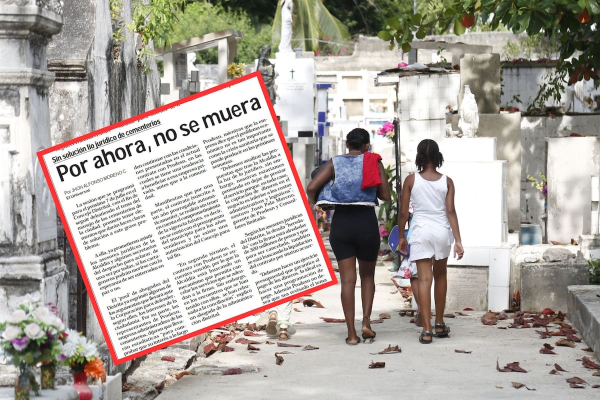 La época en Cartagena cuando no había dónde enterrar a los pobres