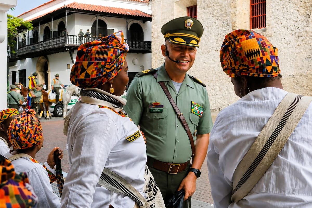 Policía en Bolívar rindió homenaje a la historia y cultura afrodescendiente