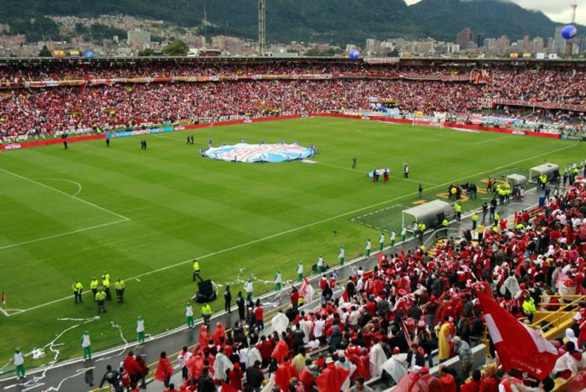 Un lleno total presenta el Campín.