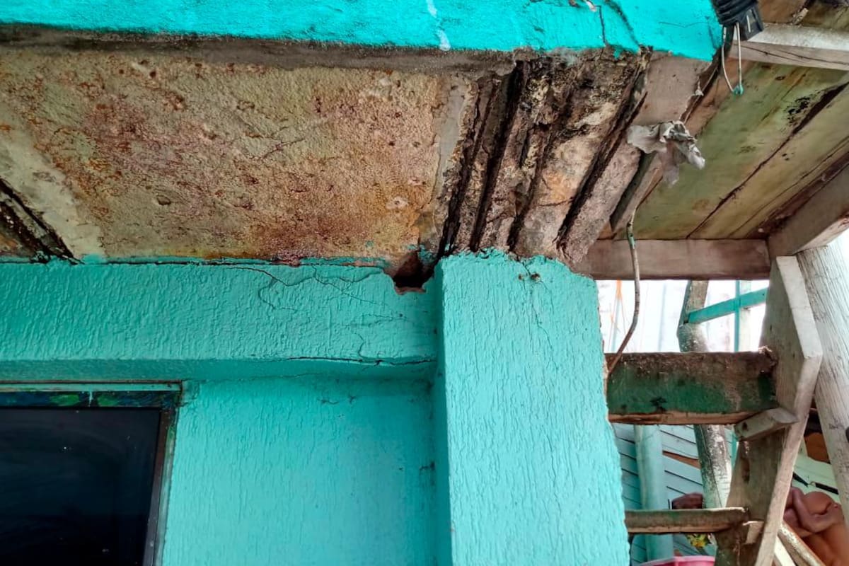 SOS en el Islote San Bernardo por viviendas en mal estado