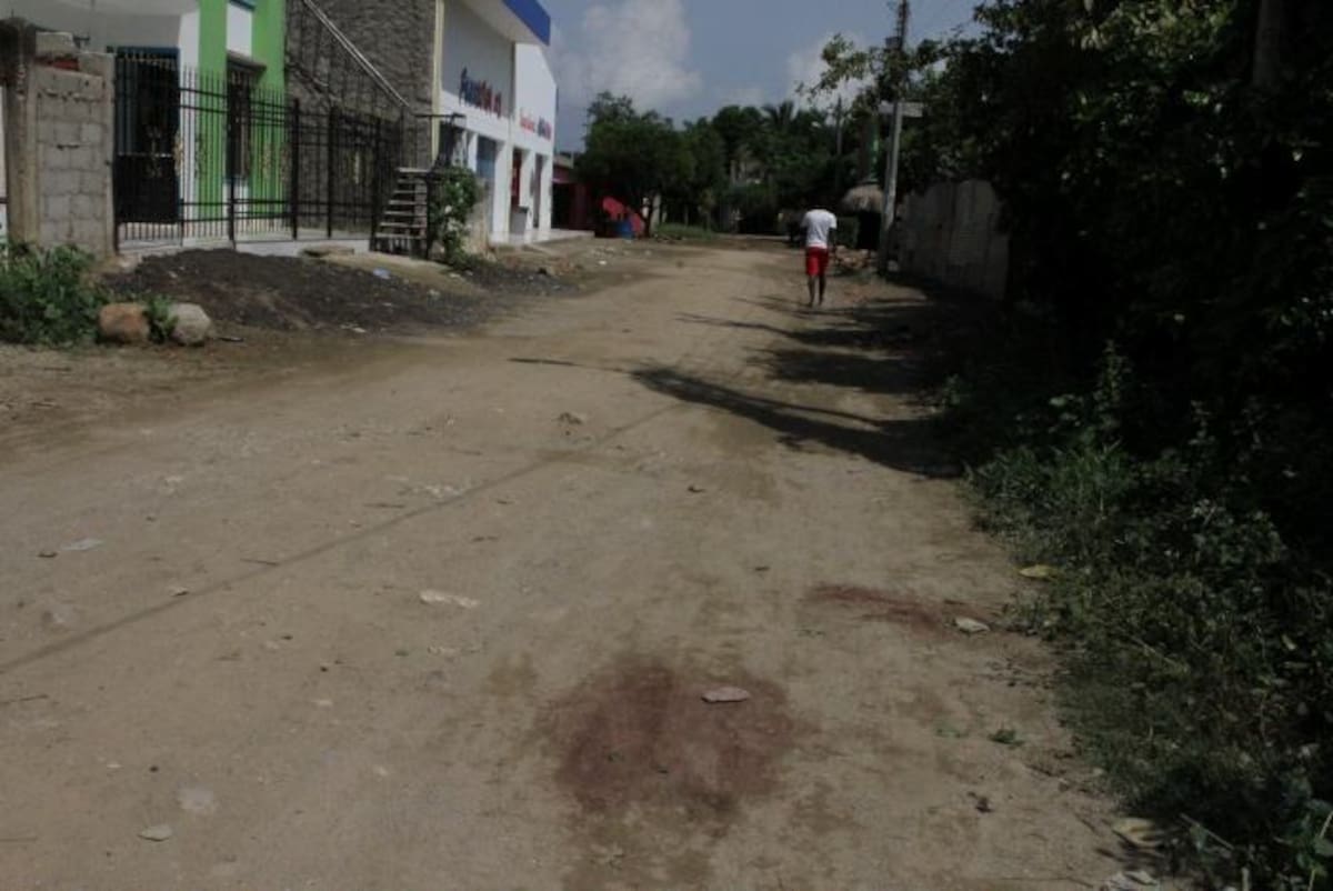 En esa calle ocurrió el ataque a machetazos.