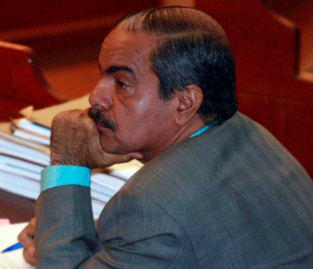Javier Cáceres, se defendió ayer ante la sala penal de la Corte Suprema en el juicio que se le sigue por parapolítica. Colprensa