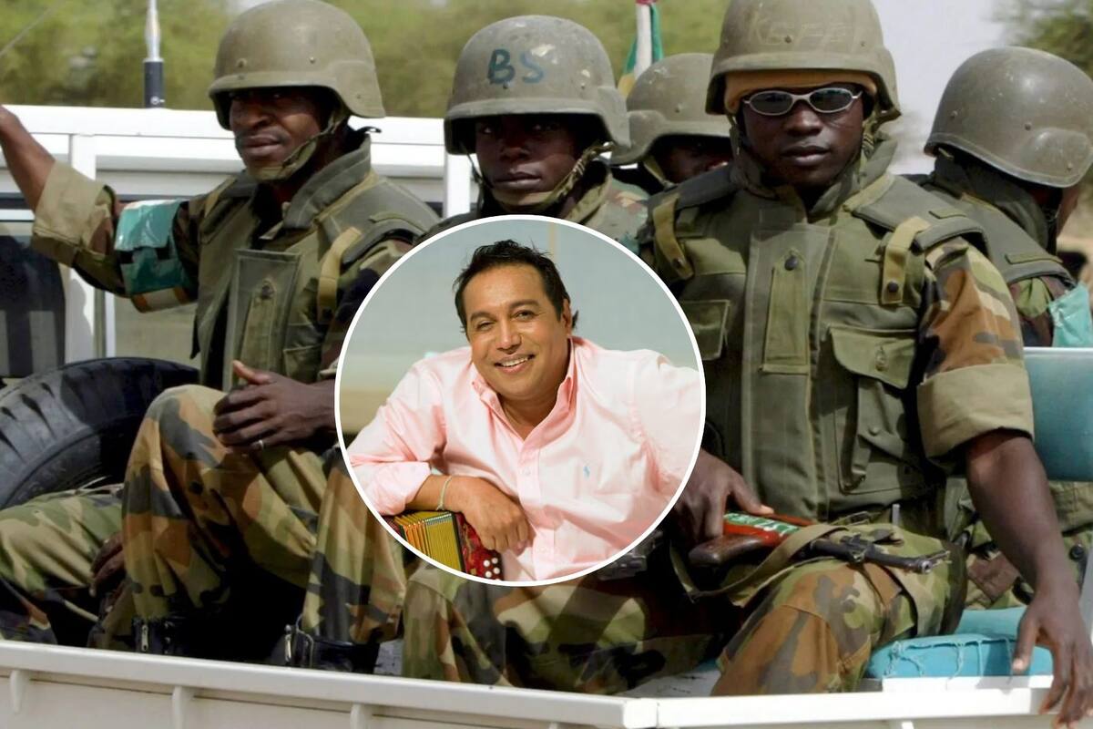 Vídeo: vallenatos de Diomedes Díaz en medio de la guerra en Sudán