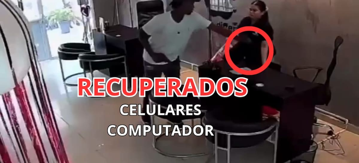 En ocho horas recuperaron 14 celulares y un computador hurtados en Cartagena.
