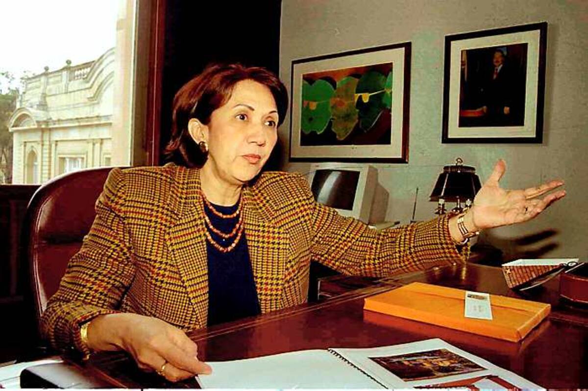 Consuelo Araújo Noguera, exministra de Cultura asesinada por un guerrillero en septiembre de 2001. Archivo