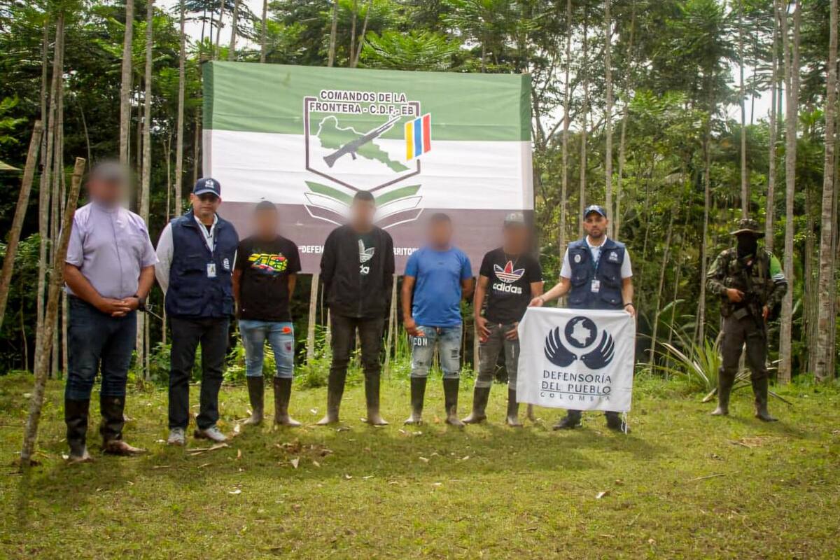 Iglesia y Defensoría mediaron en liberación de cuatro personas