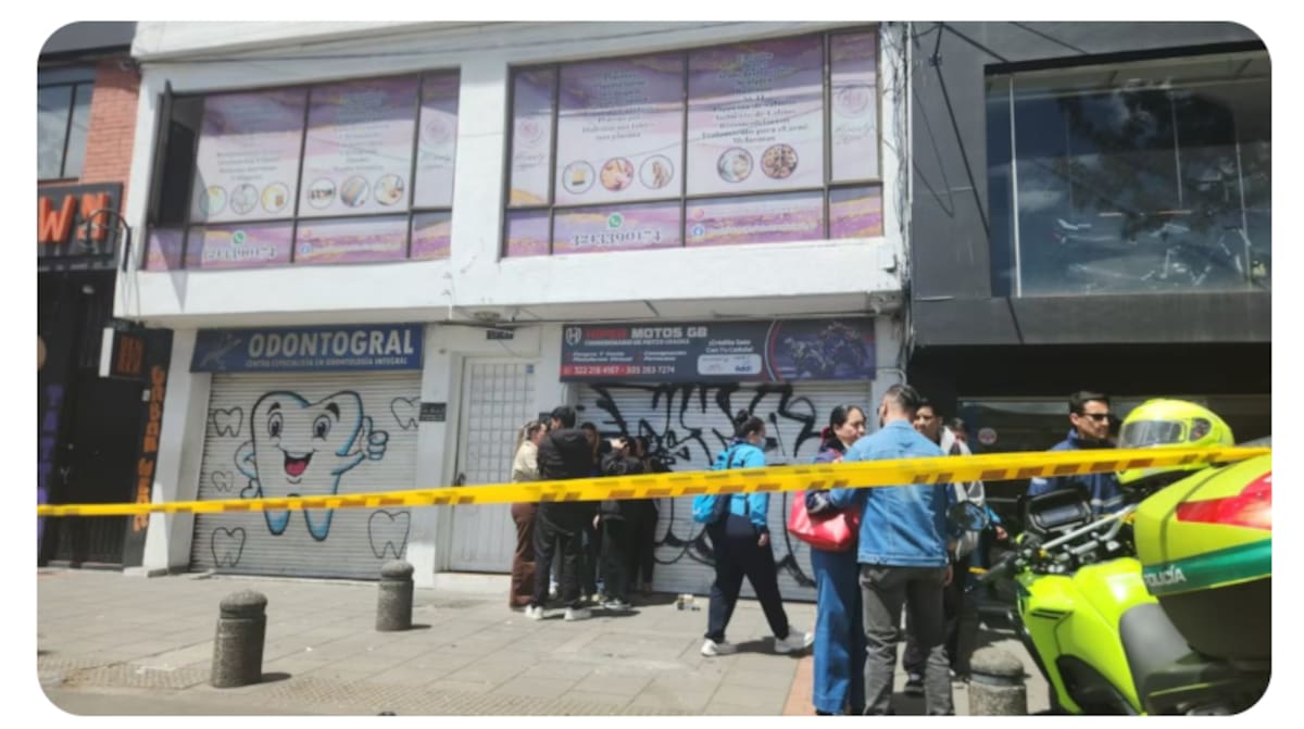 El establecimiento donde operaba la clínica estética fue sellado por las autoridades tras la abrupta desaparición de Yulixa Toloza el jueves 14 de mayo.| Foto: Q' Hubo Bogotá