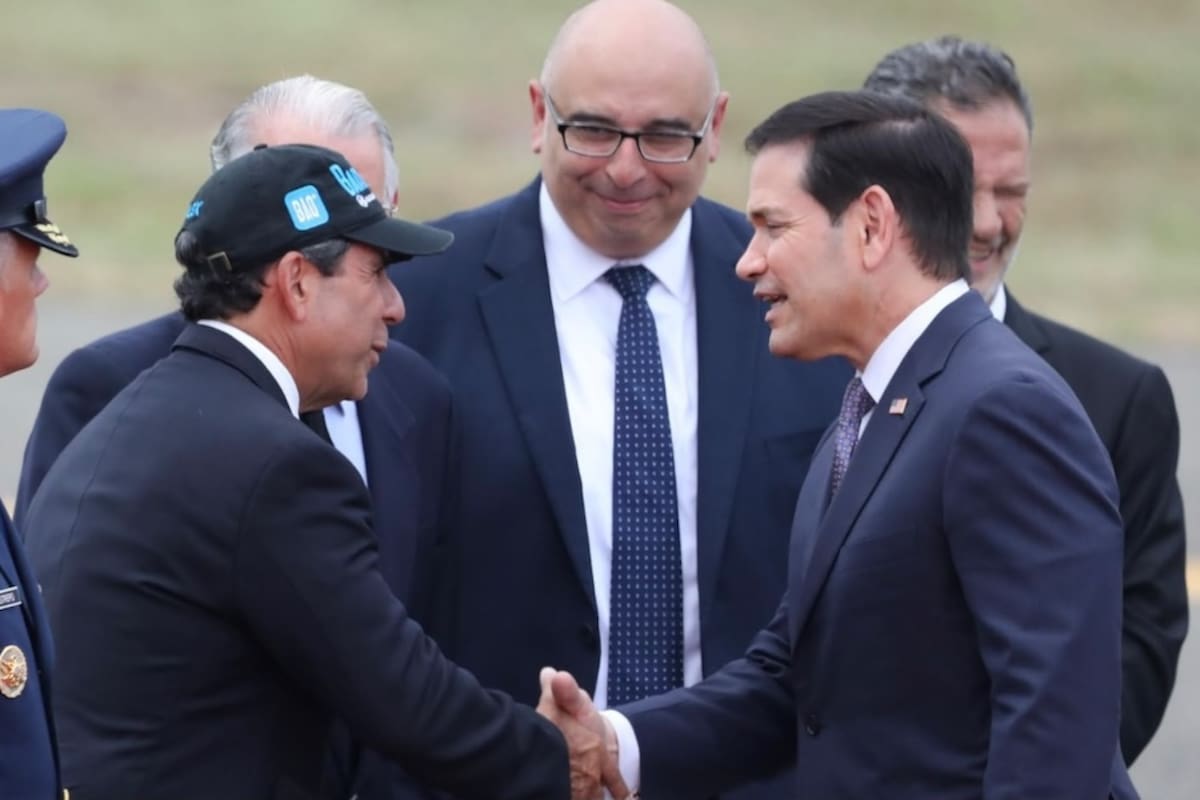 Así recibió el alcalde Char al secretario de Estado Marco Rubio a su arribo a Barranquilla