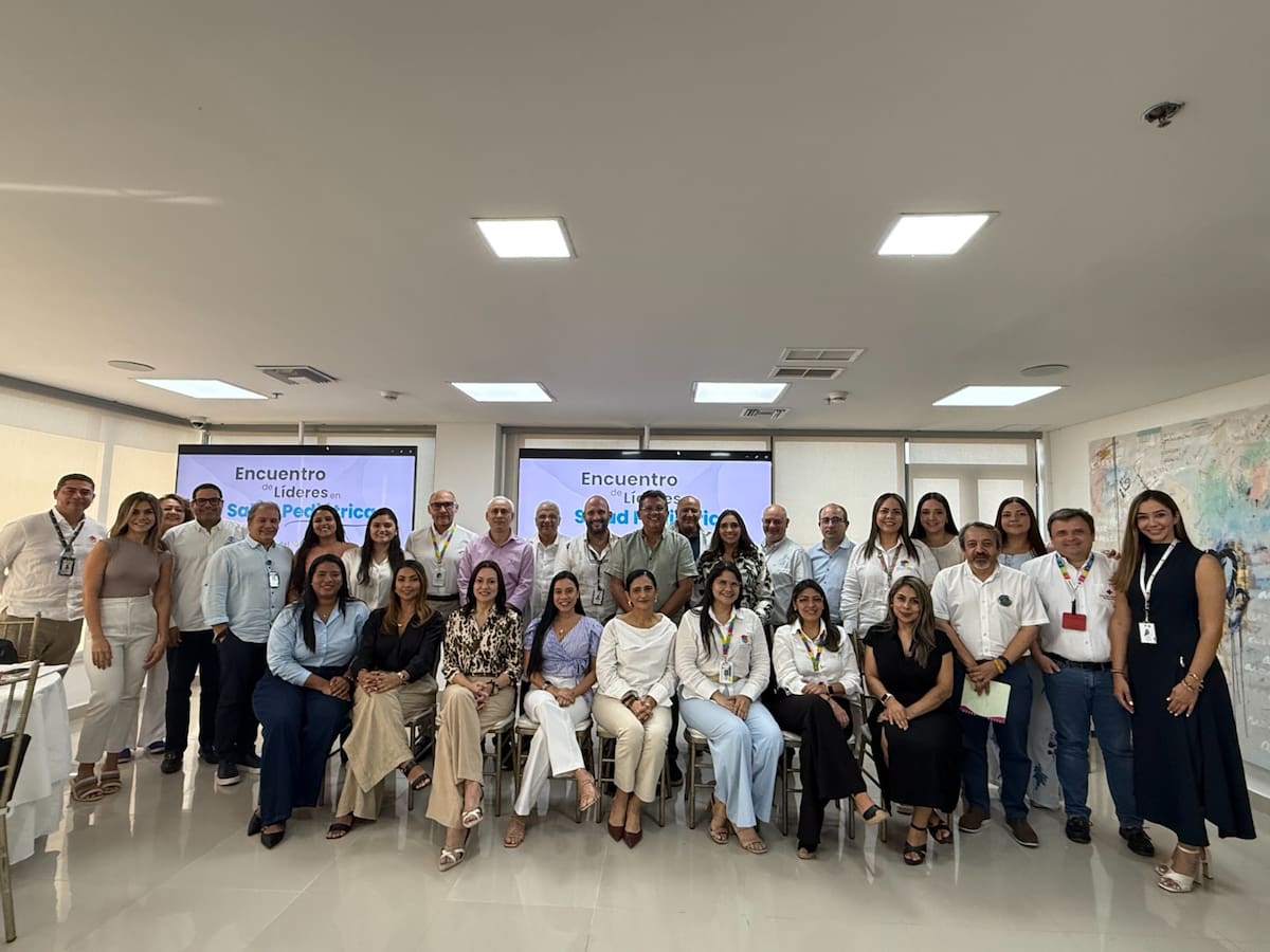 Asistentes al Encuentro de Lideres en Salud Pedriatica en el Hospital Infantil Casa del Niño. // Foto: cortesía - Casa del Niño