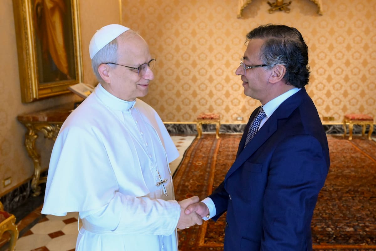 En fotos: Gustavo Petro se reunió con el papa León XIV en el Vaticano