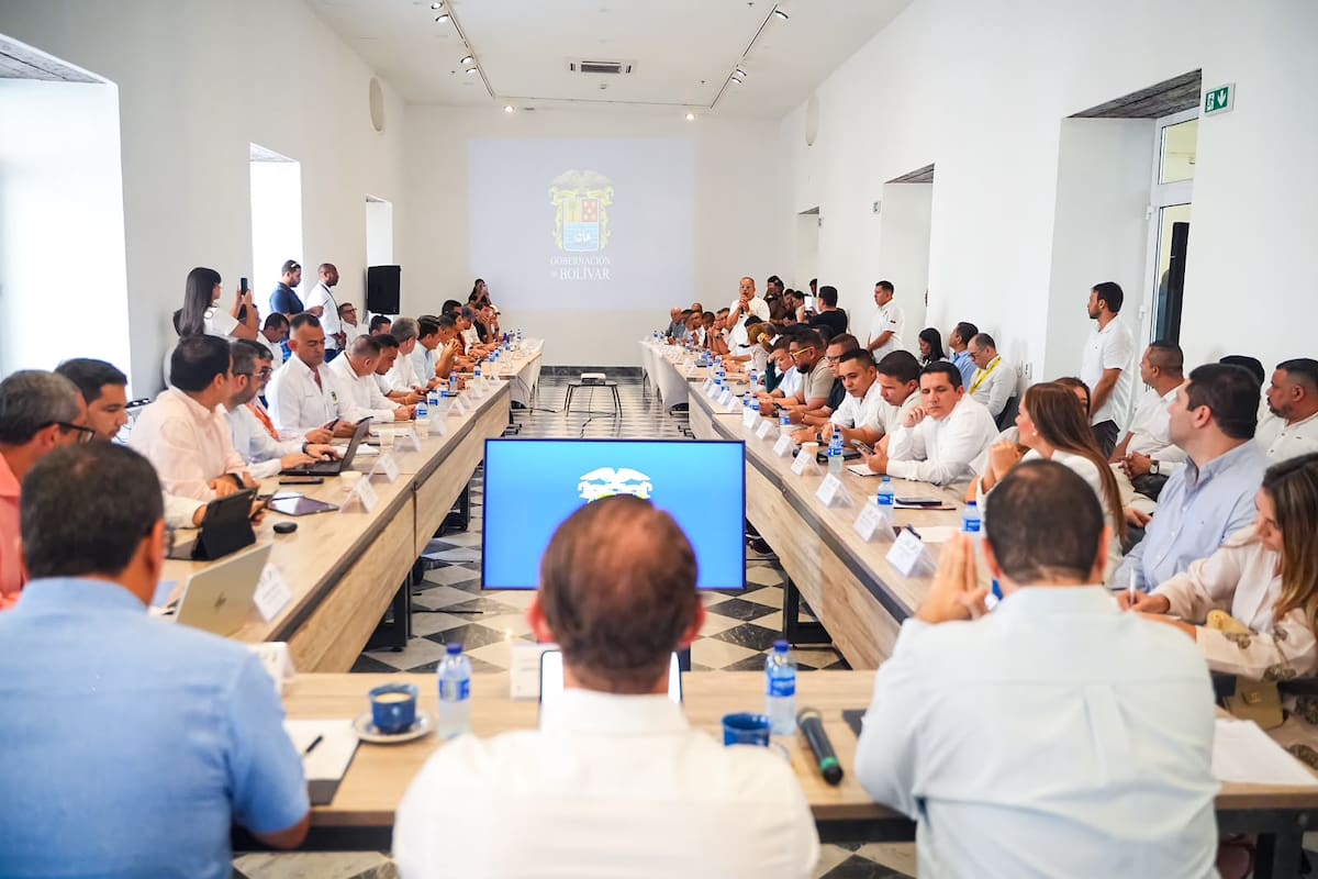 Encuentro interinstitucional en el Palacio de la Proclamación. // Cortesía - Afinia