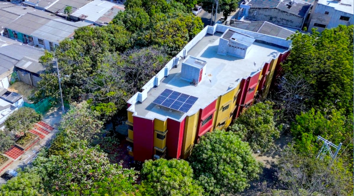 La empresa Air-e Intervenida dijo que el futuro energético del Caribe colombiano esta en las energías limpias..//Cortesía Air-e.